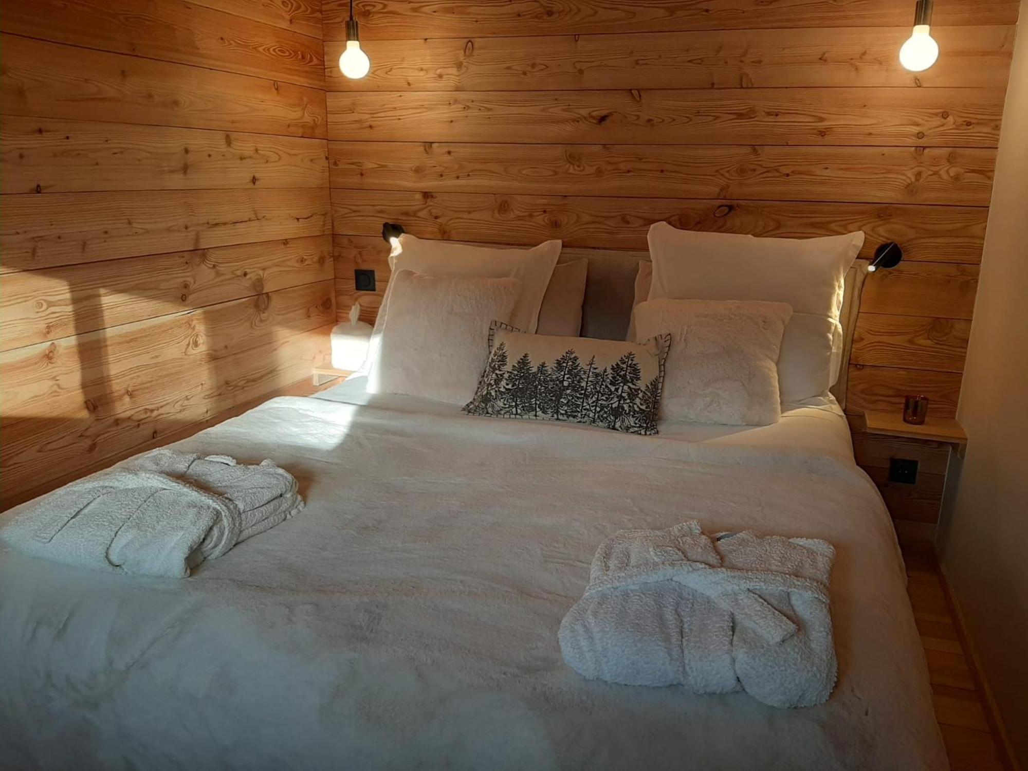 Petit Chalet Neuf Independant 2 Pers "La Cabane De Jean " Briançon Zewnętrze zdjęcie