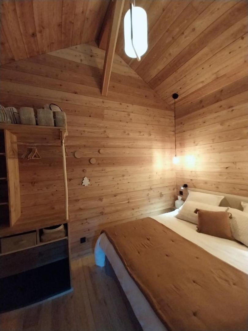 Petit Chalet Neuf Independant 2 Pers "La Cabane De Jean " Briançon Zewnętrze zdjęcie